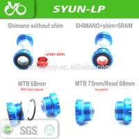 seal bearing press fit mtb road bike crank axle bicycle bottom bracket compatible with SRAM and SHIMAN crank