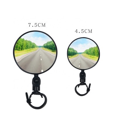 Adjustable side motorcycle bicycle rear view mirror MTB road bike safety tool handlebar back eye cycling rearview mirrors