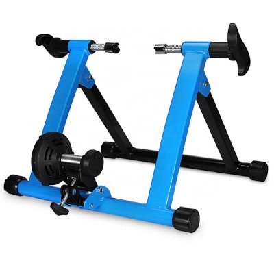 Indoor portable exercise bicycle trainer stand wireless magnetic reluctance home trainers platform