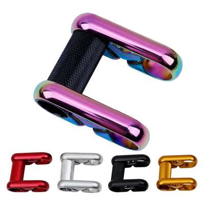 Aluminum Alloy 25.4mm Handlebar Bicycle Stem MTB Folding Bike Stem Ultra Light LP Hollow Double Parts