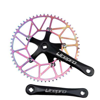 130BCD Fold Bike Chainring Down Hill MTB Crankset Bicycle Narrow Wide Chainwheel Hollow BMX Super Light 48T 50T 52T 54T 56T 58T