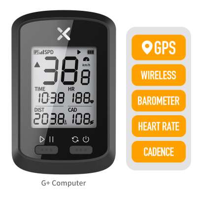 GPS Bike Computer G+ Wireless Cycling Speedometer Road Bike MTB Waterproof BT ANT+ Cadence Speed Bicycle Computer